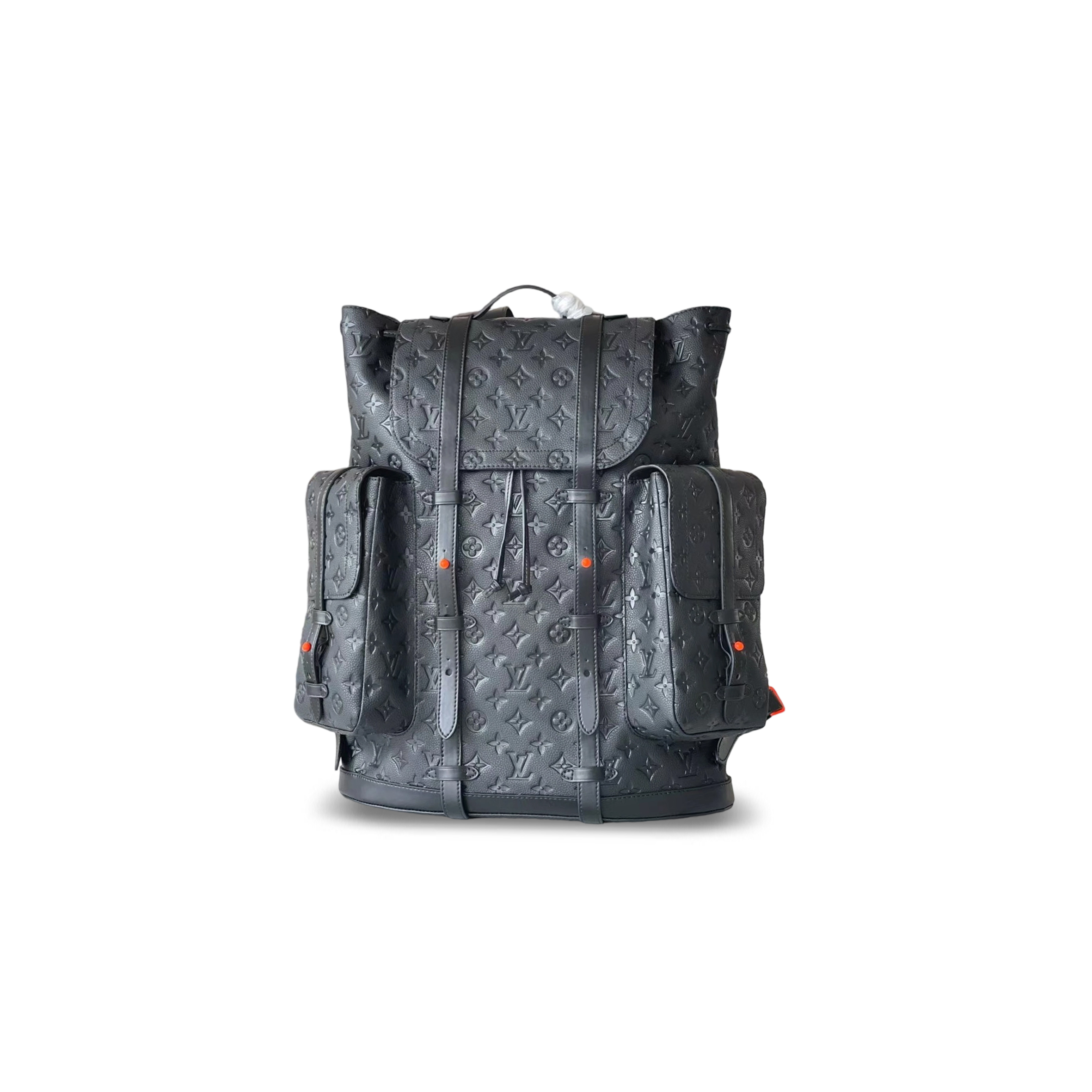 LOUIS VUITTON MASTER CHRISTOPHER BACKPACK GM MONOGRAM EMPREINTE BLACK (49*44*22cm)